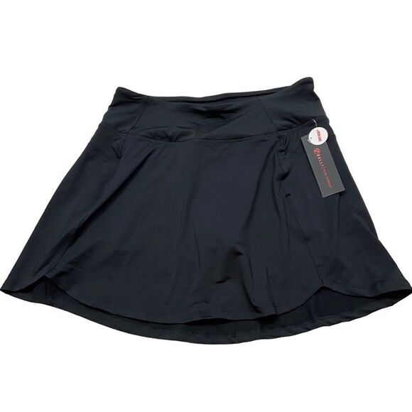 New with Tags Bally Total Fitness Dry-Will Black Skort Size XL - Picture 3 of 10